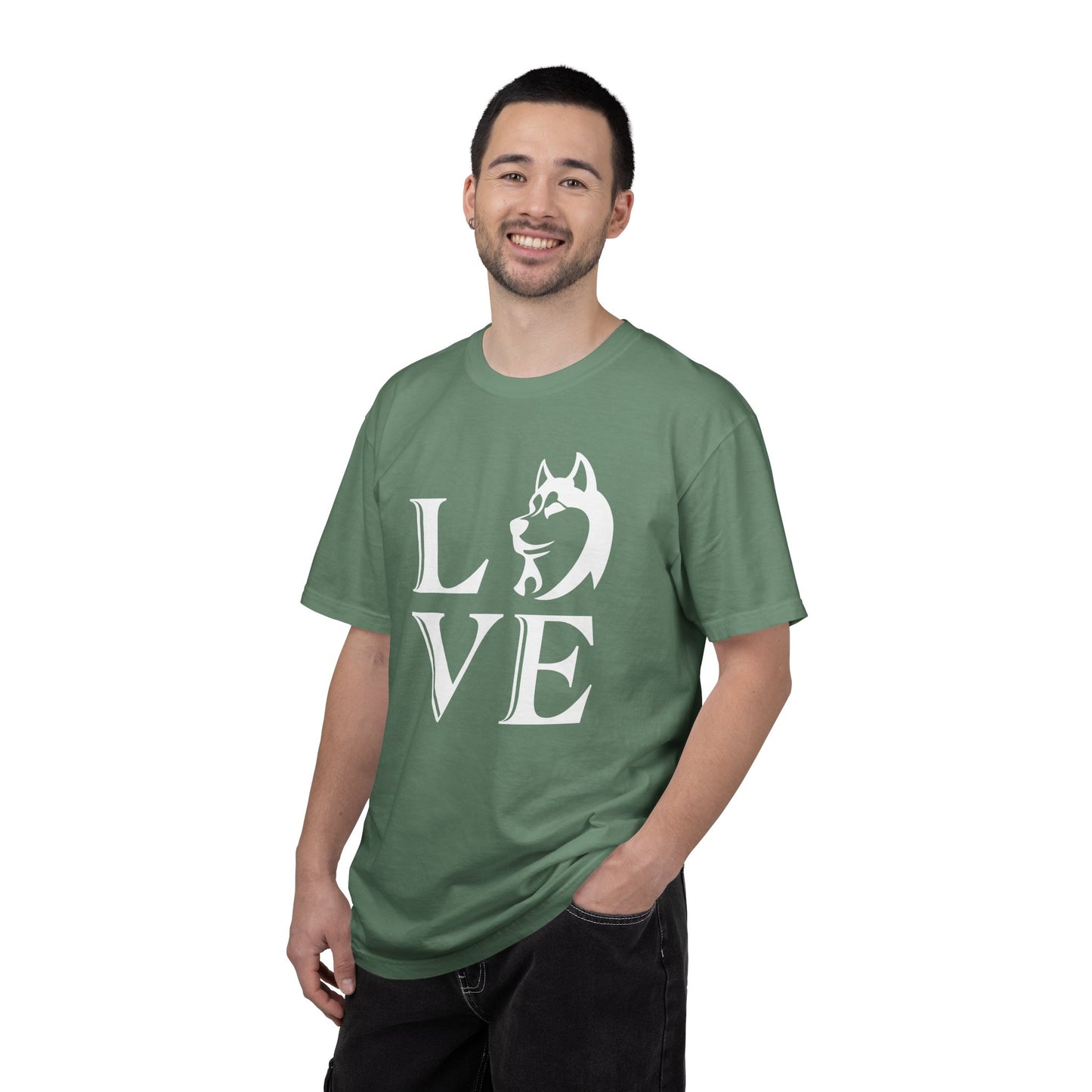 Love Husky Dogs - T-Shirt