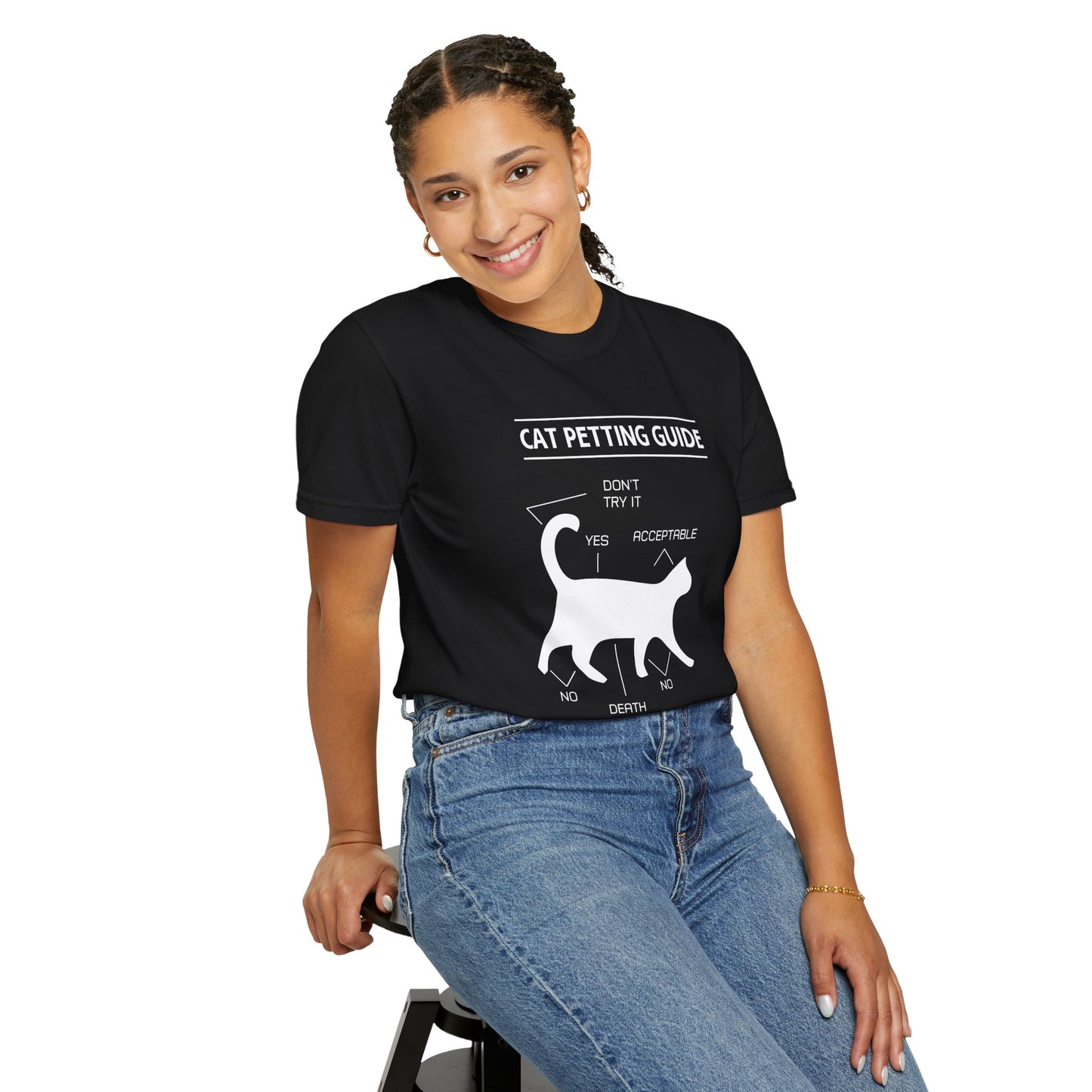Cat Petting guide - T-Shirt