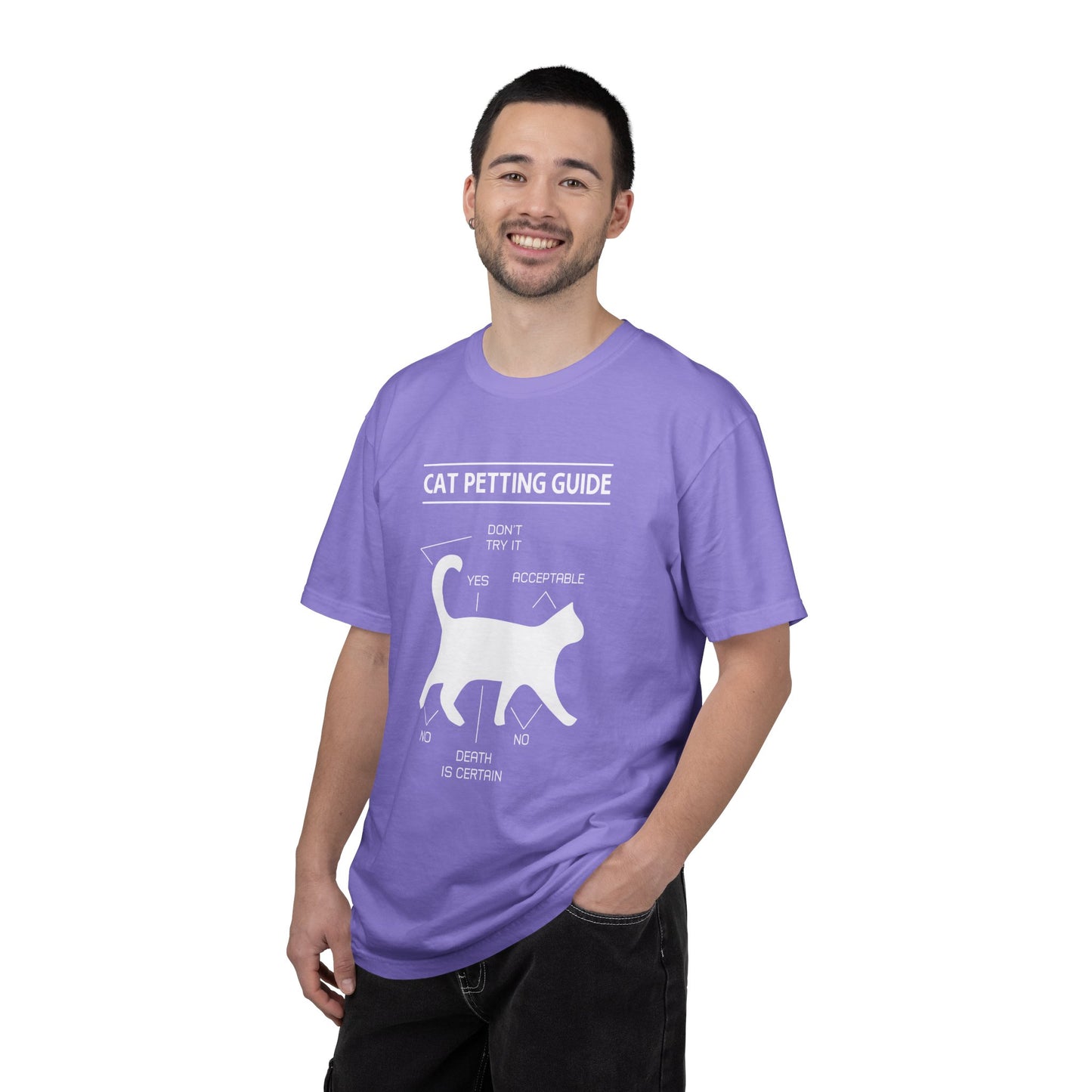 Cat Petting guide - T-Shirt