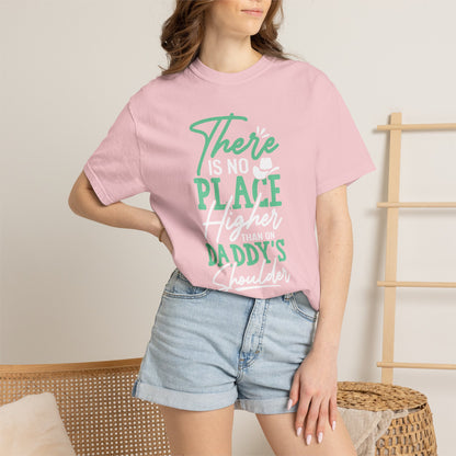 Daddys Shoulder Dad - T-Shirt
