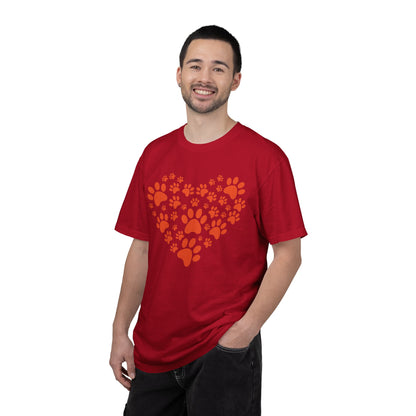Heart Footprint Dogs - T-Shirt