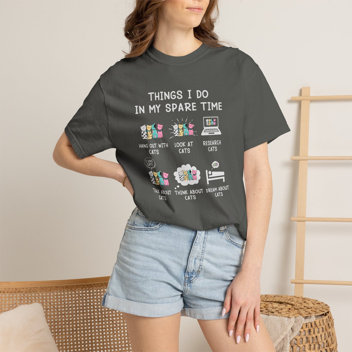 Things I Do Cat - T-Shirt