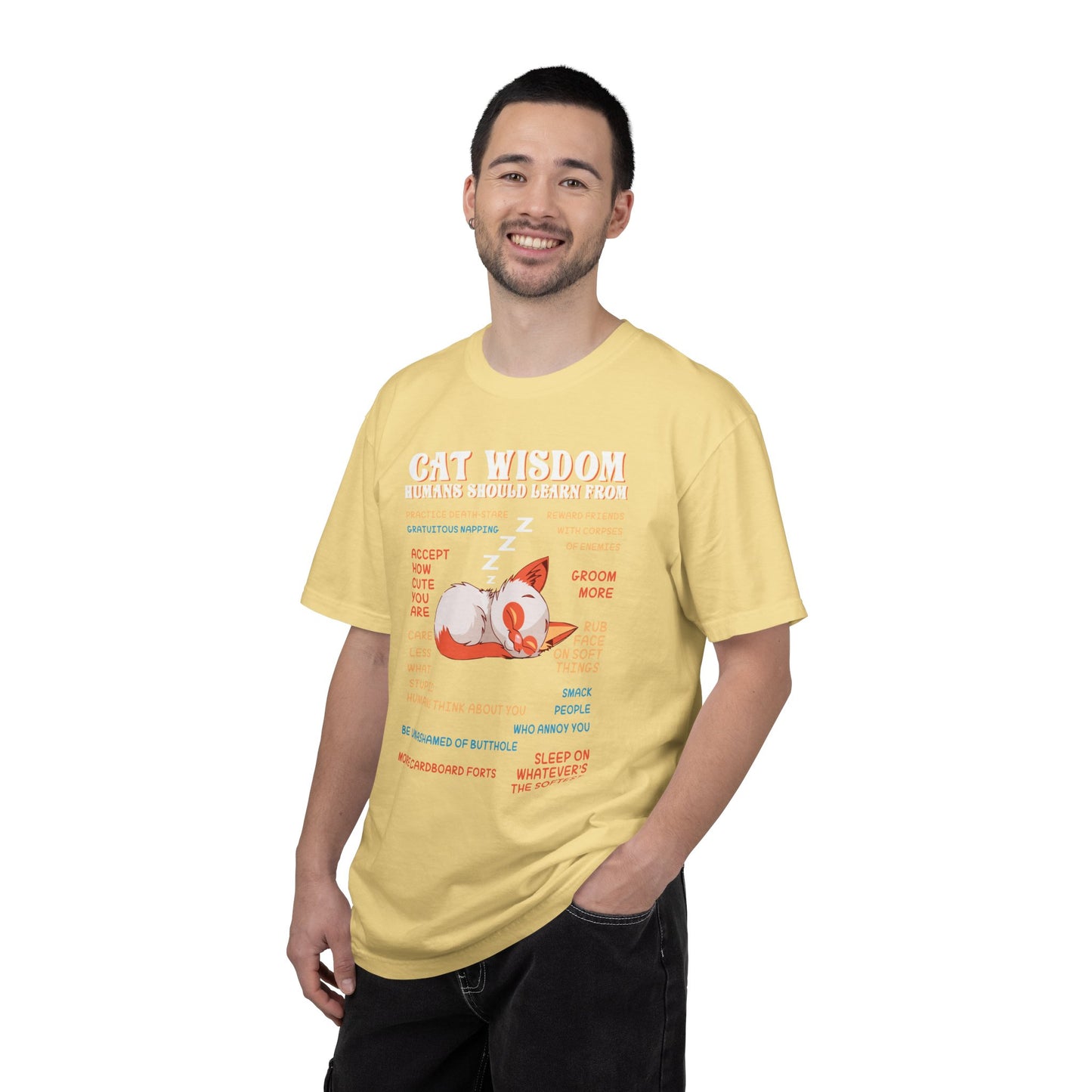 Cat Wisdom - T-Shirt