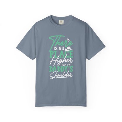 Daddys Shoulder Dad - T-Shirt