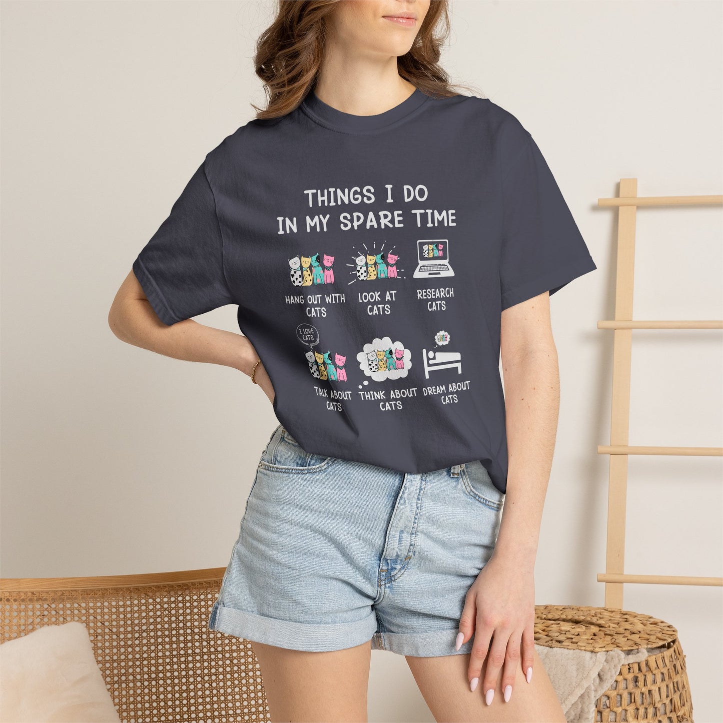 Things I Do Cat - T-Shirt