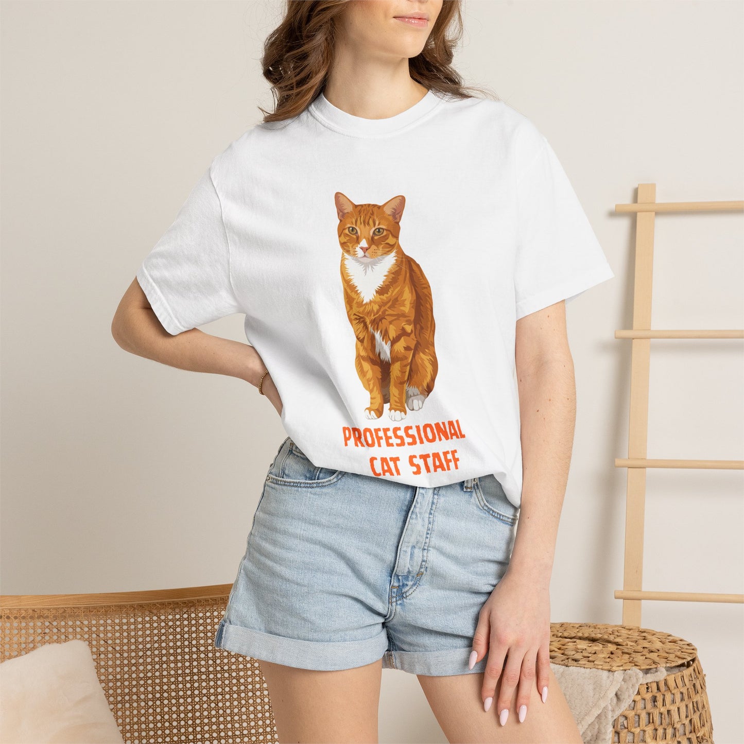 Professional Cat Staff - T-Shirt