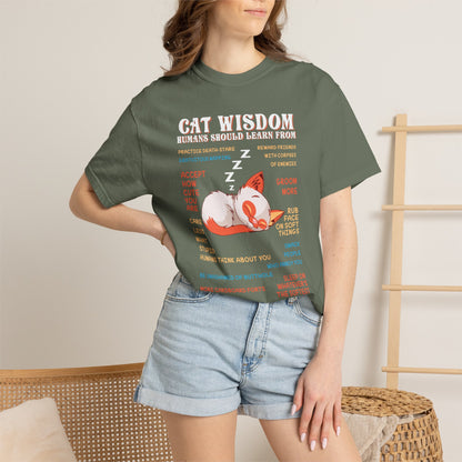 Cat Wisdom - T-Shirt