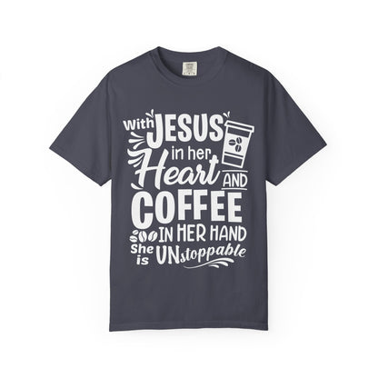 Jesus in Her Heart - T-Shirt