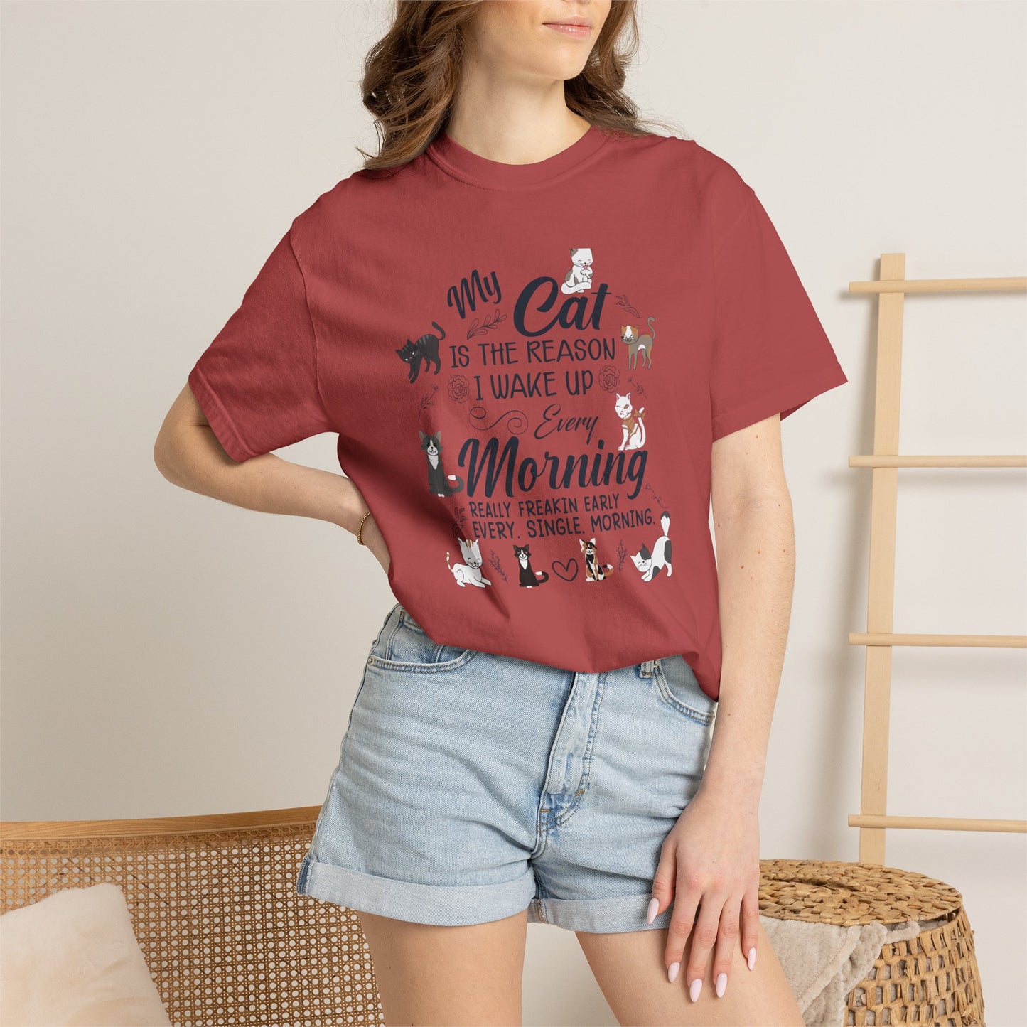 My Cat Is The Reason Cat - T-Shirt