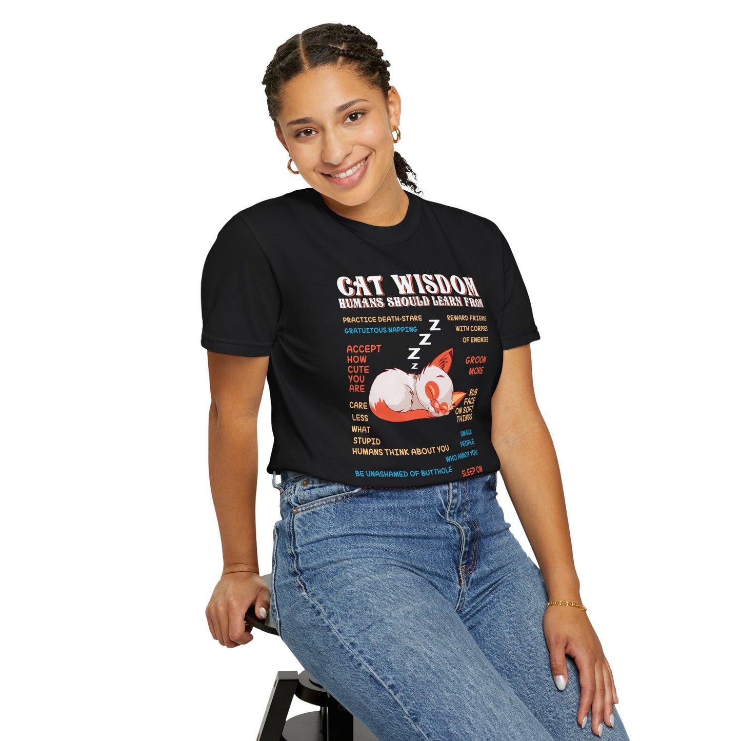 Cat Wisdom - T-Shirt