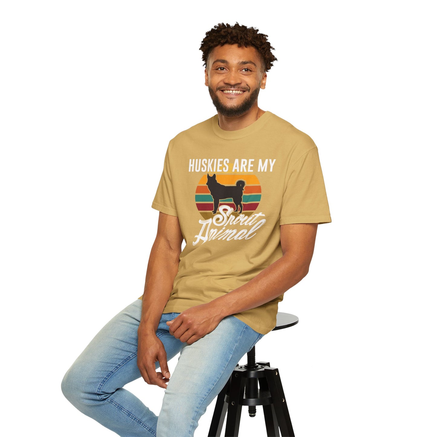 Husky Spirit Animal Dogs - T-Shirt
