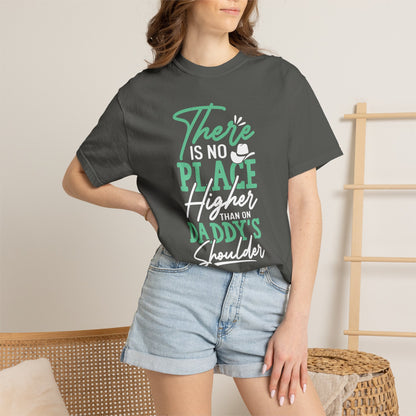 Daddys Shoulder Dad - T-Shirt