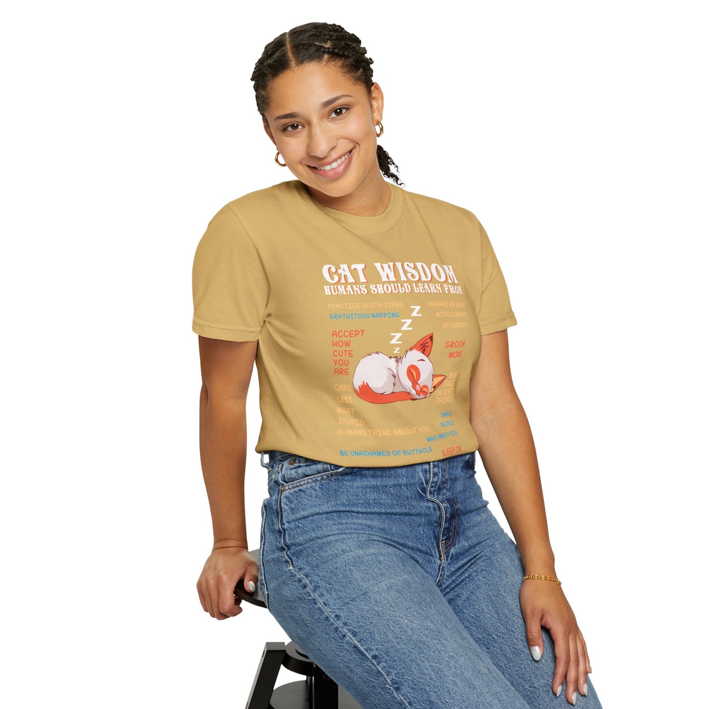 Cat Wisdom - T-Shirt