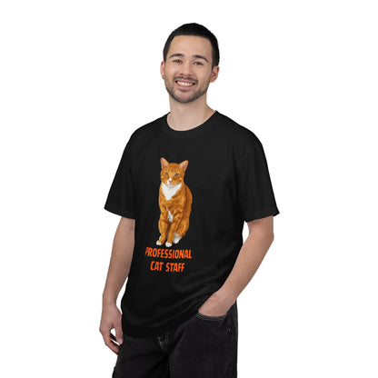 Professional Cat Staff - T-Shirt