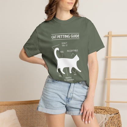 Cat Petting guide - T-Shirt
