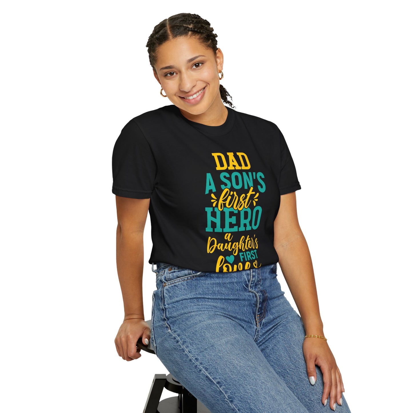 Daughter Son first Dad - T-Shirt