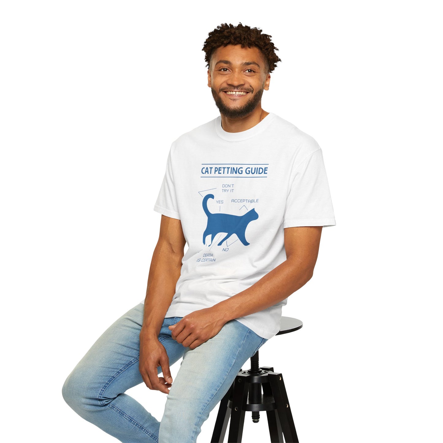 Cat Petting guide - T-Shirt