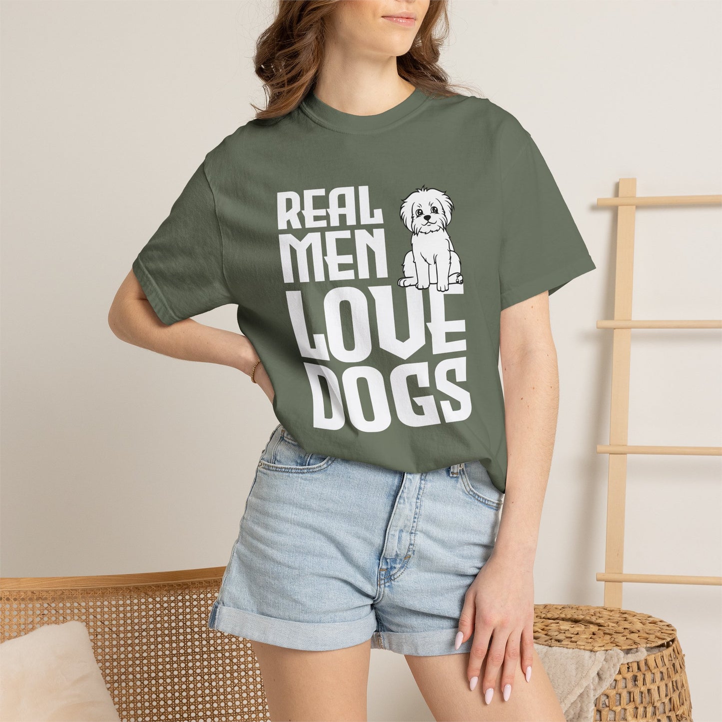 Real Men Love Dogs - T-Shirt