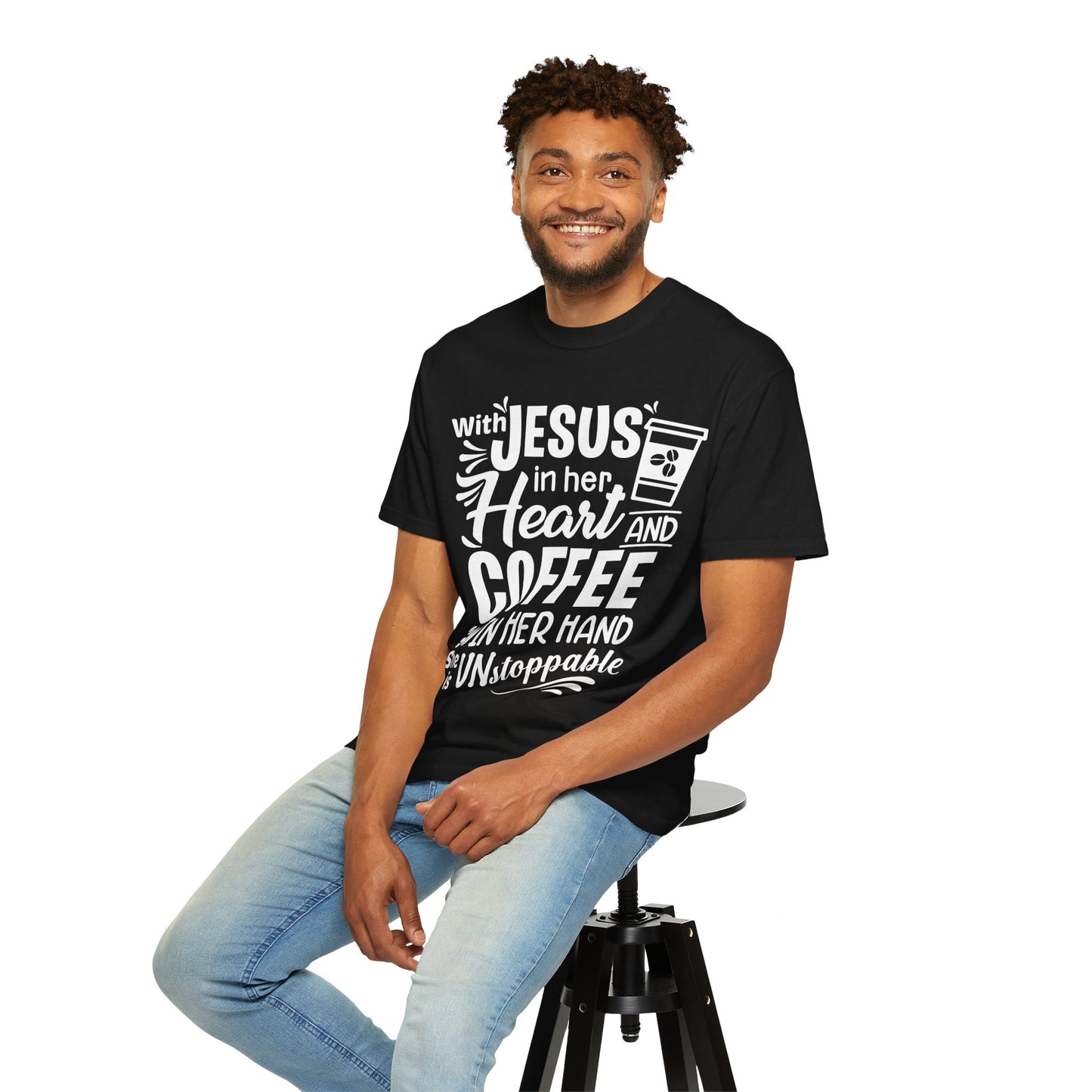 Jesus in Her Heart - T-Shirt