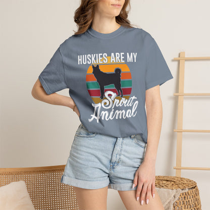 Husky Spirit Animal Dogs - T-Shirt