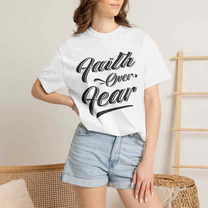 Faith Over Fear Christian - T-Shirt