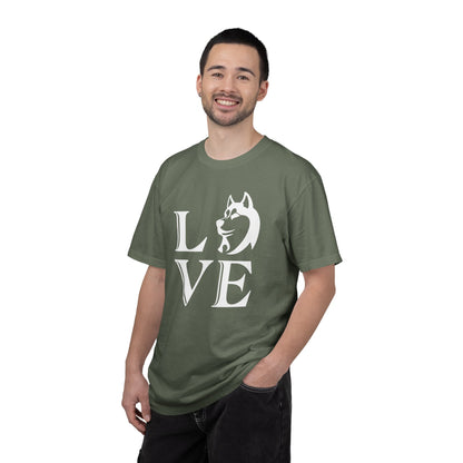 Love Husky Dogs - T-Shirt