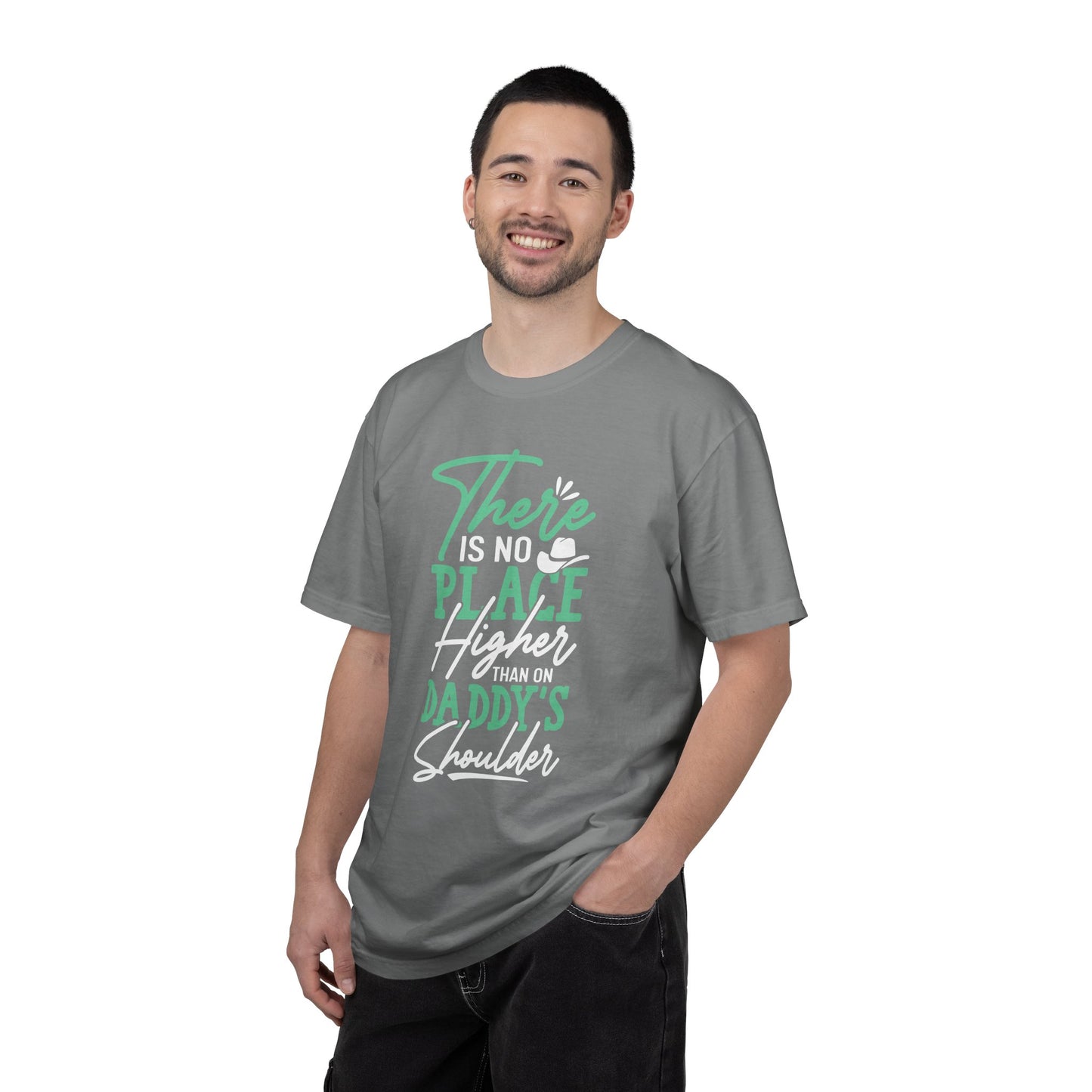 Daddys Shoulder Dad - T-Shirt