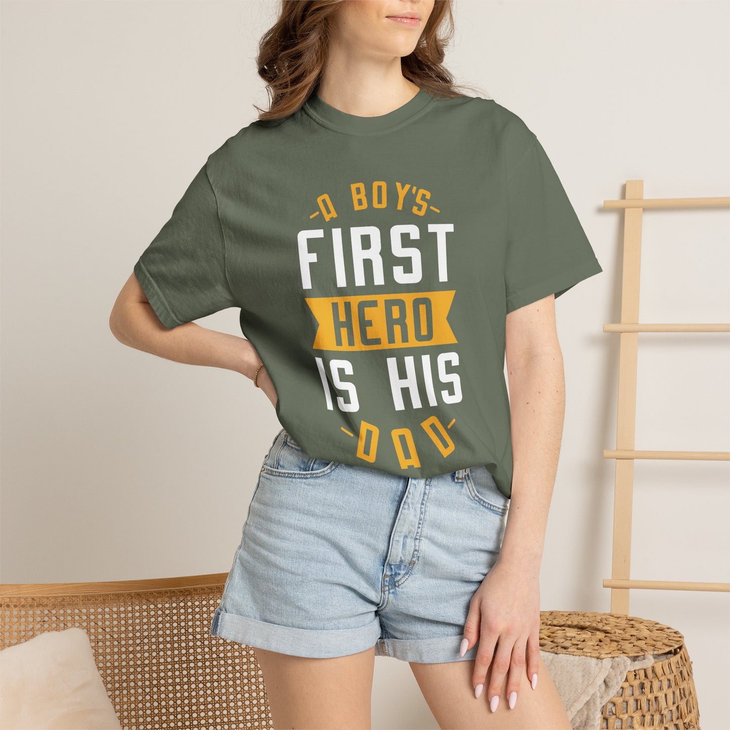 First Hero Dad - T-Shirt