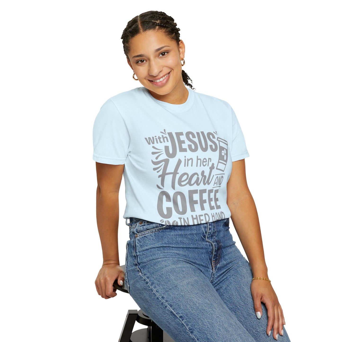 Jesus in Her Heart - T-Shirt