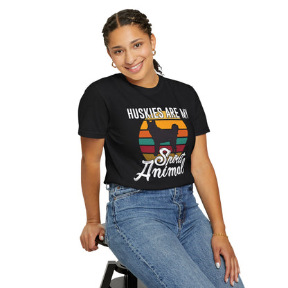 Husky Spirit Animal Dogs - T-Shirt