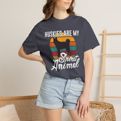 Husky Spirit Animal Dogs - T-Shirt