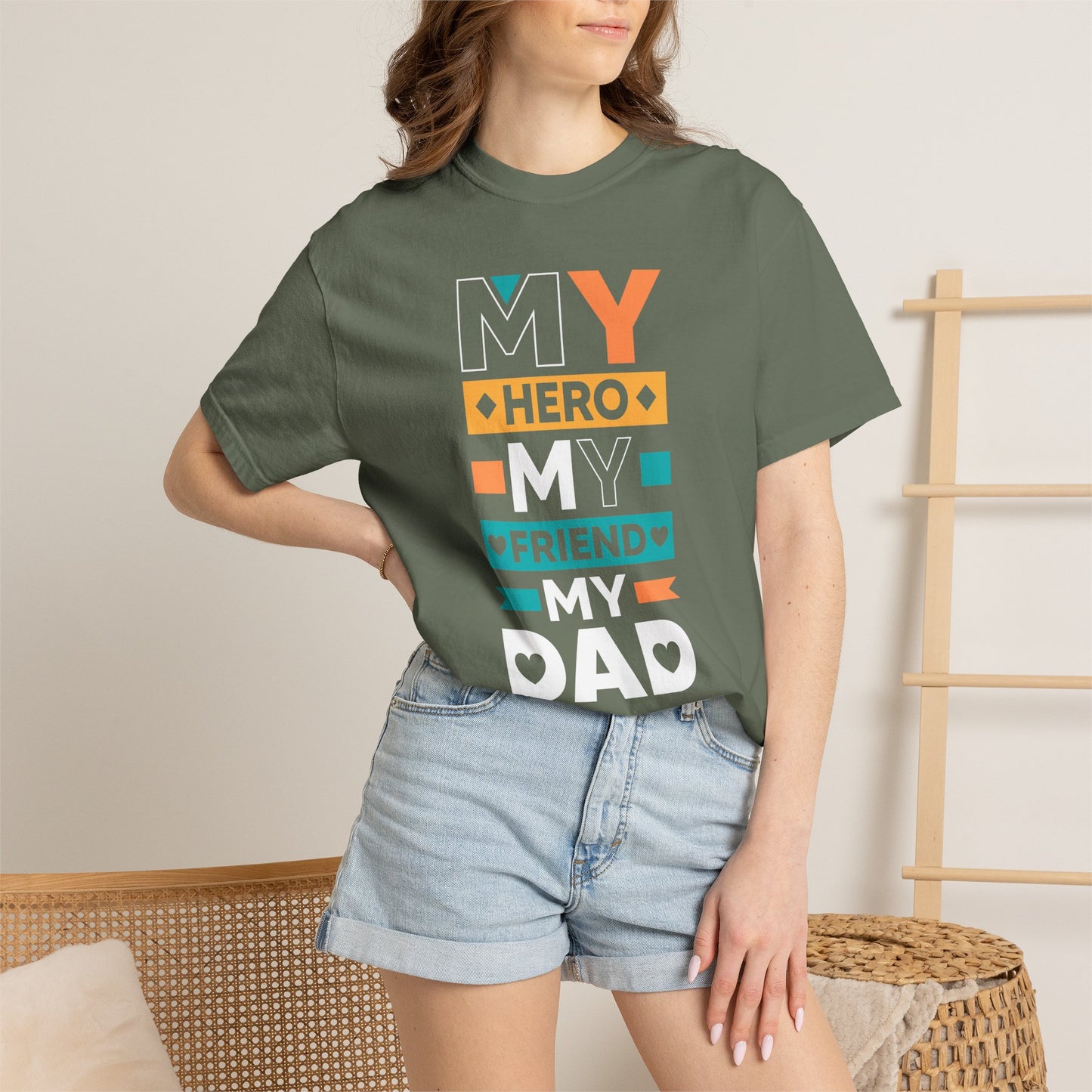 Hero Friend Dad - T-Shirt