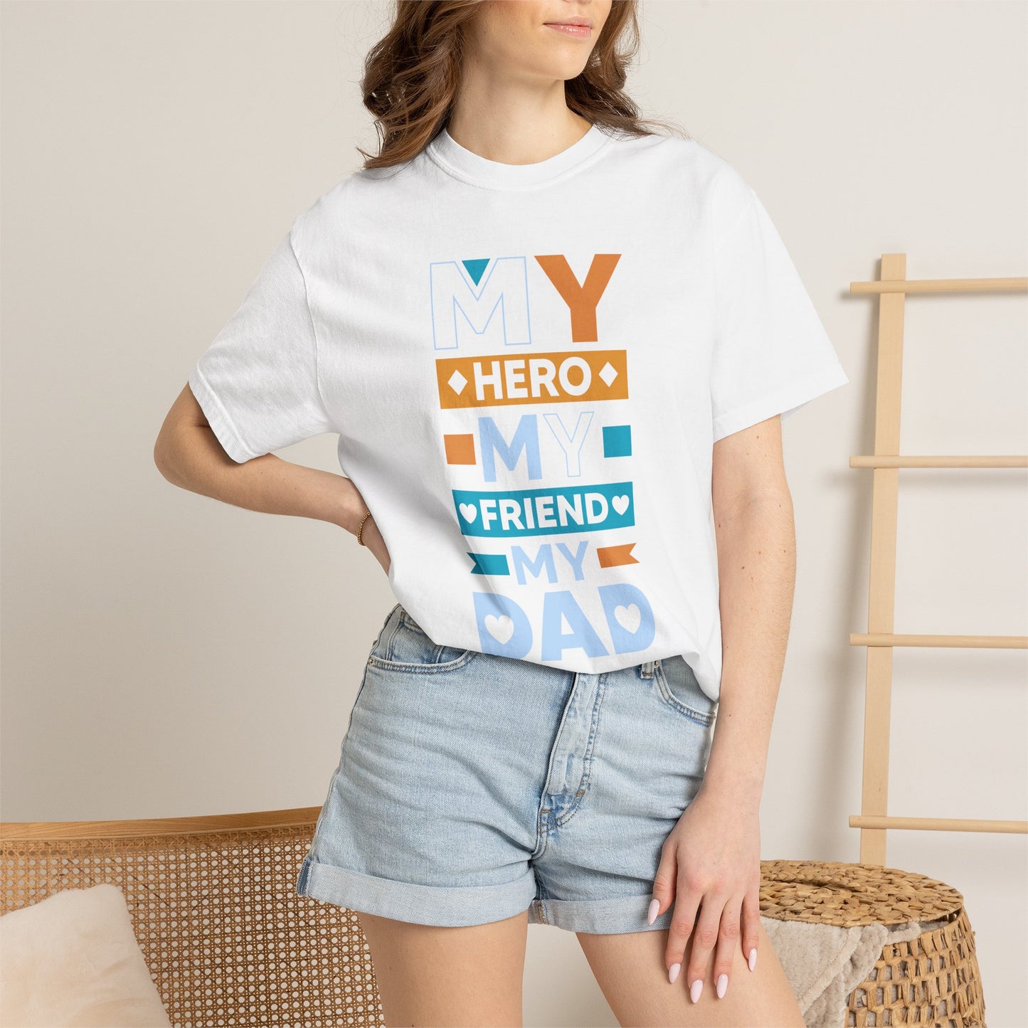 Hero Friend Dad - T-Shirt