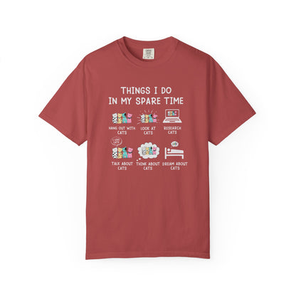 Things I Do Cat - T-Shirt