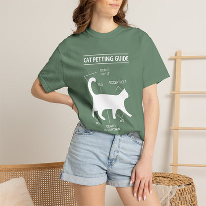 Cat Petting guide - T-Shirt