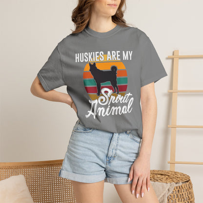 Husky Spirit Animal Dogs - T-Shirt