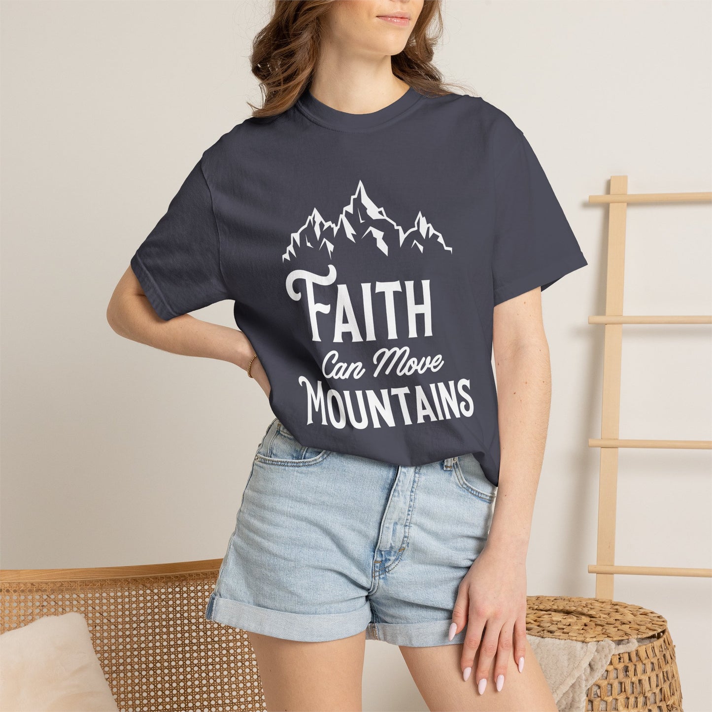 Faith Mountains Christian - T-Shirt