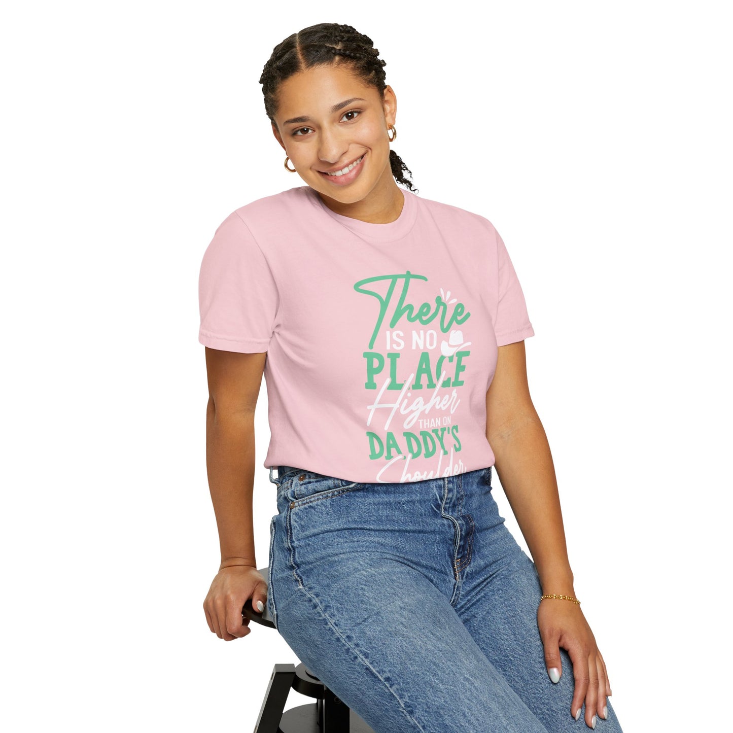 Daddys Shoulder Dad - T-Shirt
