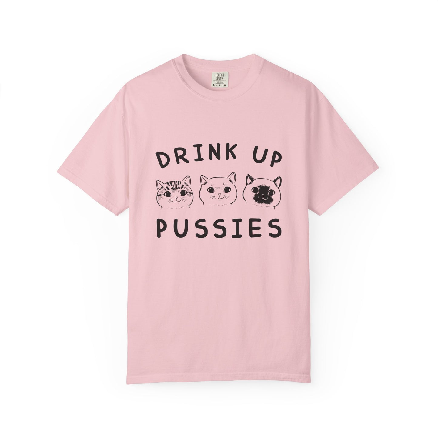 Drink Up Cat - T-Shirt