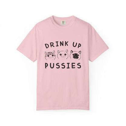 Drink Up Cat - T-Shirt