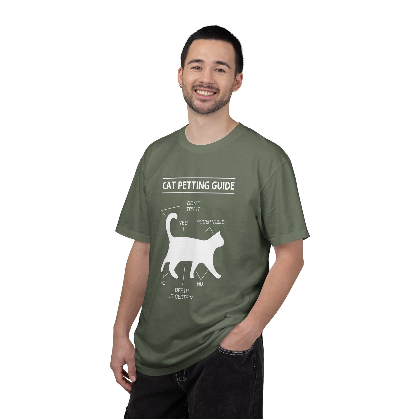 Cat Petting guide - T-Shirt