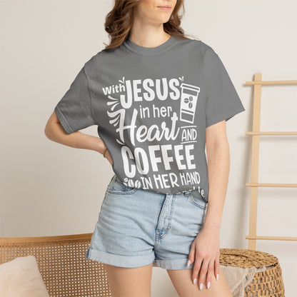 Jesus in Her Heart - T-Shirt