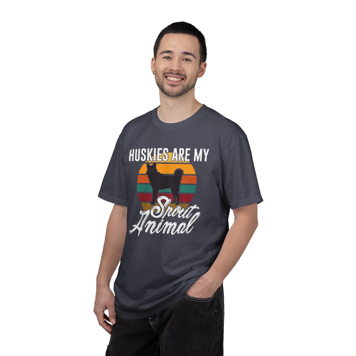 Husky Spirit Animal Dogs - T-Shirt
