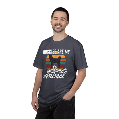 Husky Spirit Animal Dogs - T-Shirt