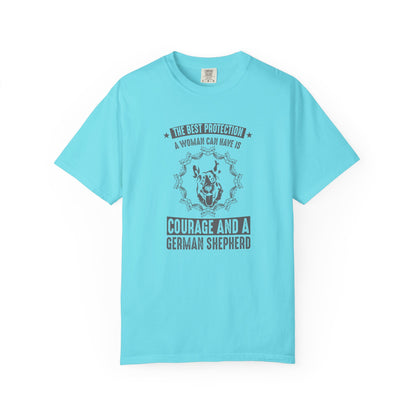 Woman Best Protection Dogs - T-Shirt
