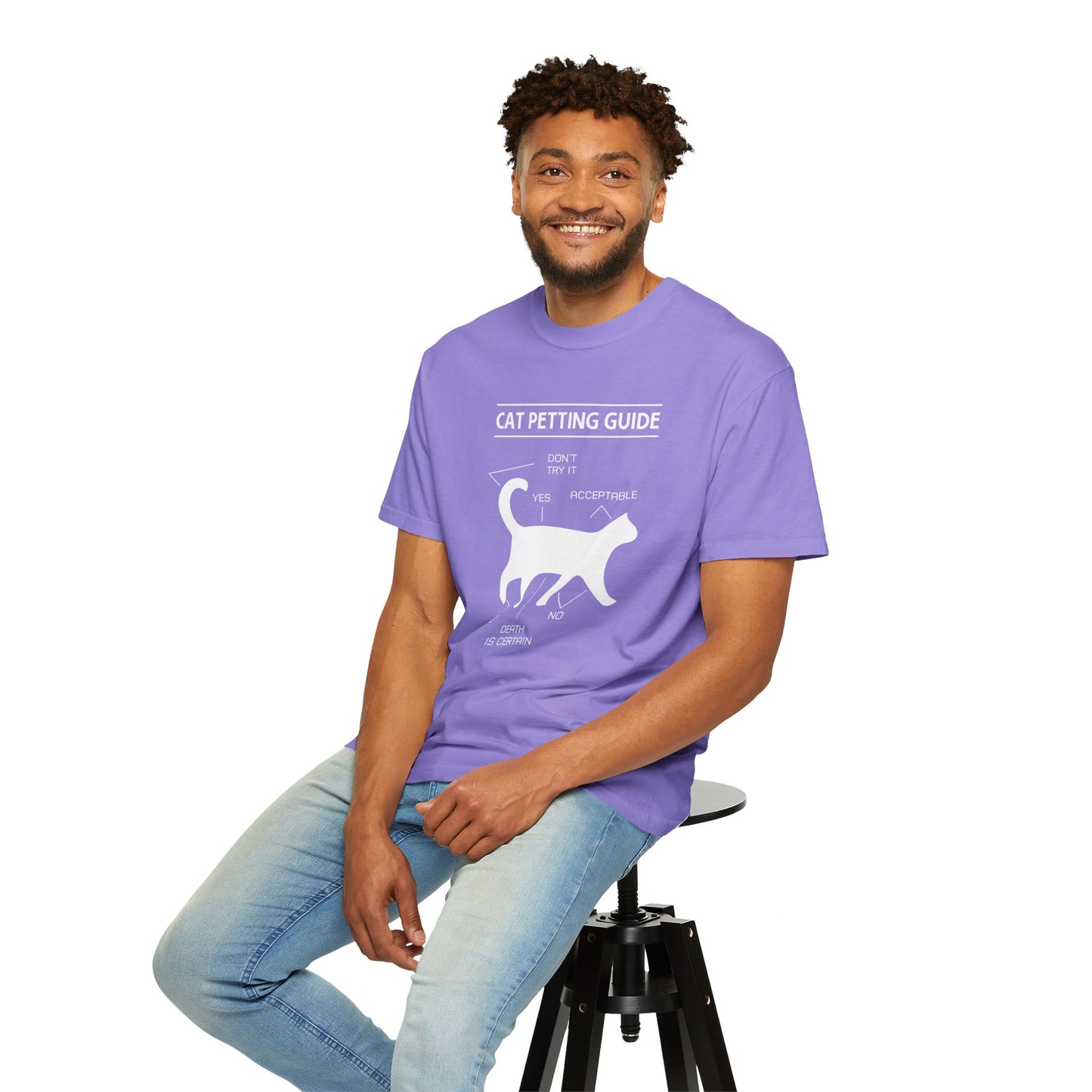 Cat Petting guide - T-Shirt