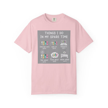 Things I Do Cat - T-Shirt