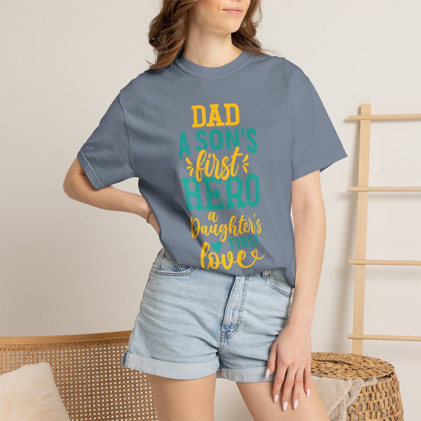 Daughter Son first Dad - T-Shirt