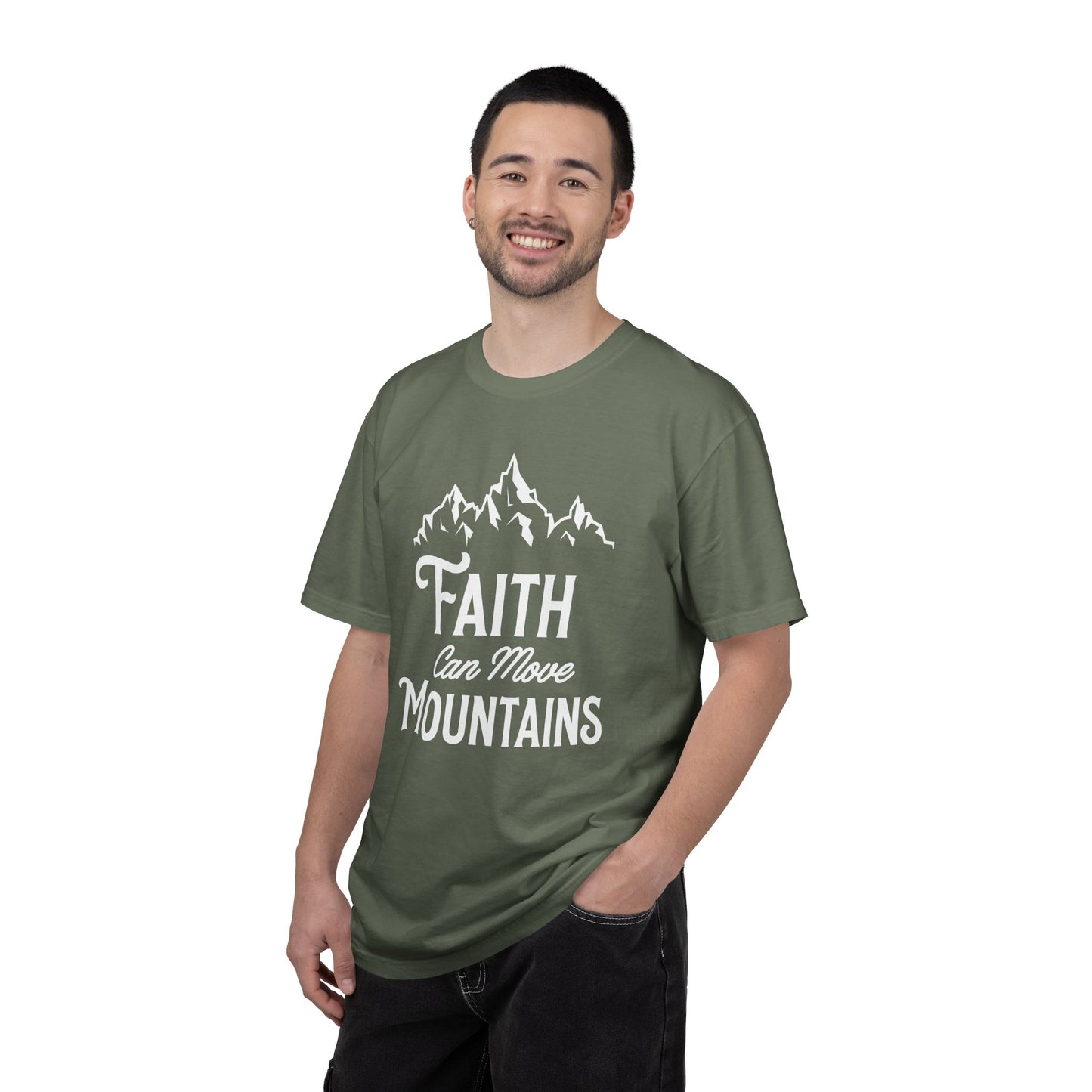 Faith Mountains Christian - T-Shirt