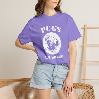 Pugs Not Drugs Dogs - T-Shirt